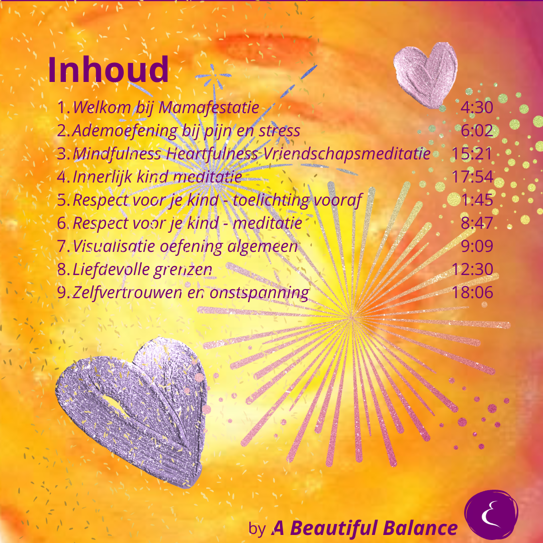 Meditatiebundel mamafestatie_inhoud Mamafestatie inhoudsopgave